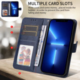 Honor 600 Smart EIDERWOOD Flip Cover i Kunstlæder - Blå
