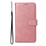 Honor 600 Smart EIDERWOOD Flip Cover i Kunstlæder - Lyserød