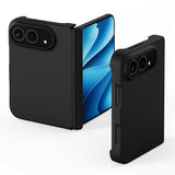 DUX DUCIS Piel Series iPhone Fold Silikone Bagsidecover - MagSafe Kompatibel - Sort