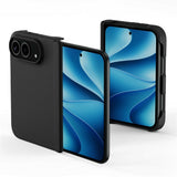 DUX DUCIS Piel Series iPhone Fold Silikone Bagsidecover - MagSafe Kompatibel - Sort