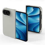 DUX DUCIS Piel Series iPhone Fold Silikone Bagsidecover - MagSafe Kompatibel - Grå