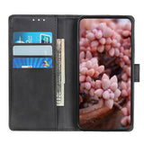 Motorola Edge 70 Max EIDERWOOD Kunstlæder Flip Cover m. Ståfunktion - Sort