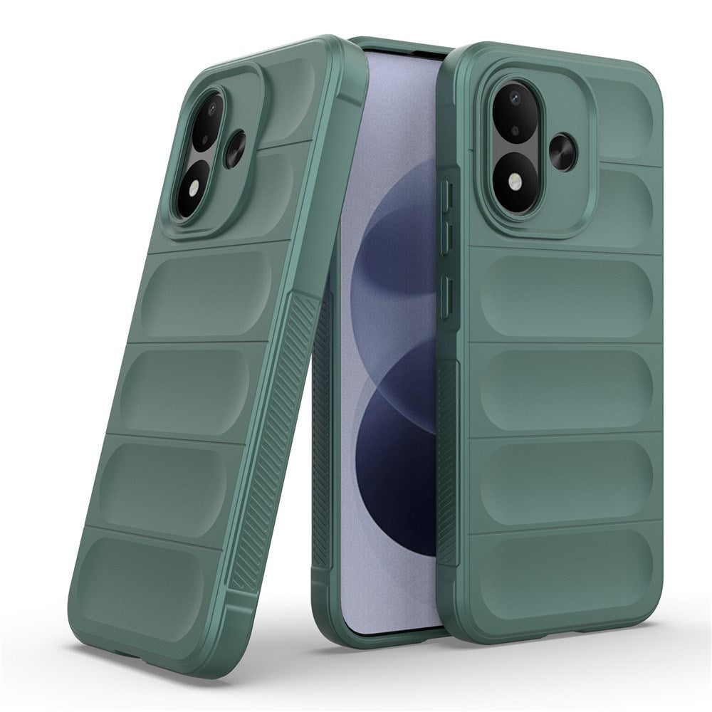 Xiaomi Redmi Note 17 (5G) EIDERWOOD Rugged Plast Bagside Cover - Grøn