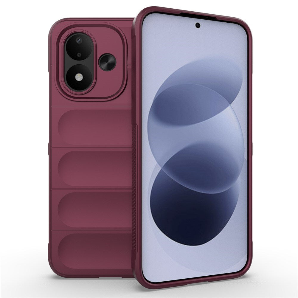 Xiaomi Redmi Note 17 (5G) EIDERWOOD Rugged Plast Bagside Cover - Rød