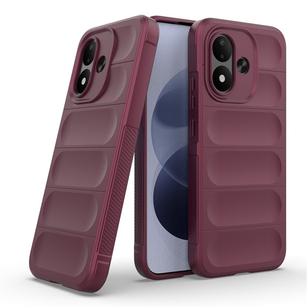 Xiaomi Redmi Note 17 (5G) EIDERWOOD Rugged Plast Bagside Cover - Rød