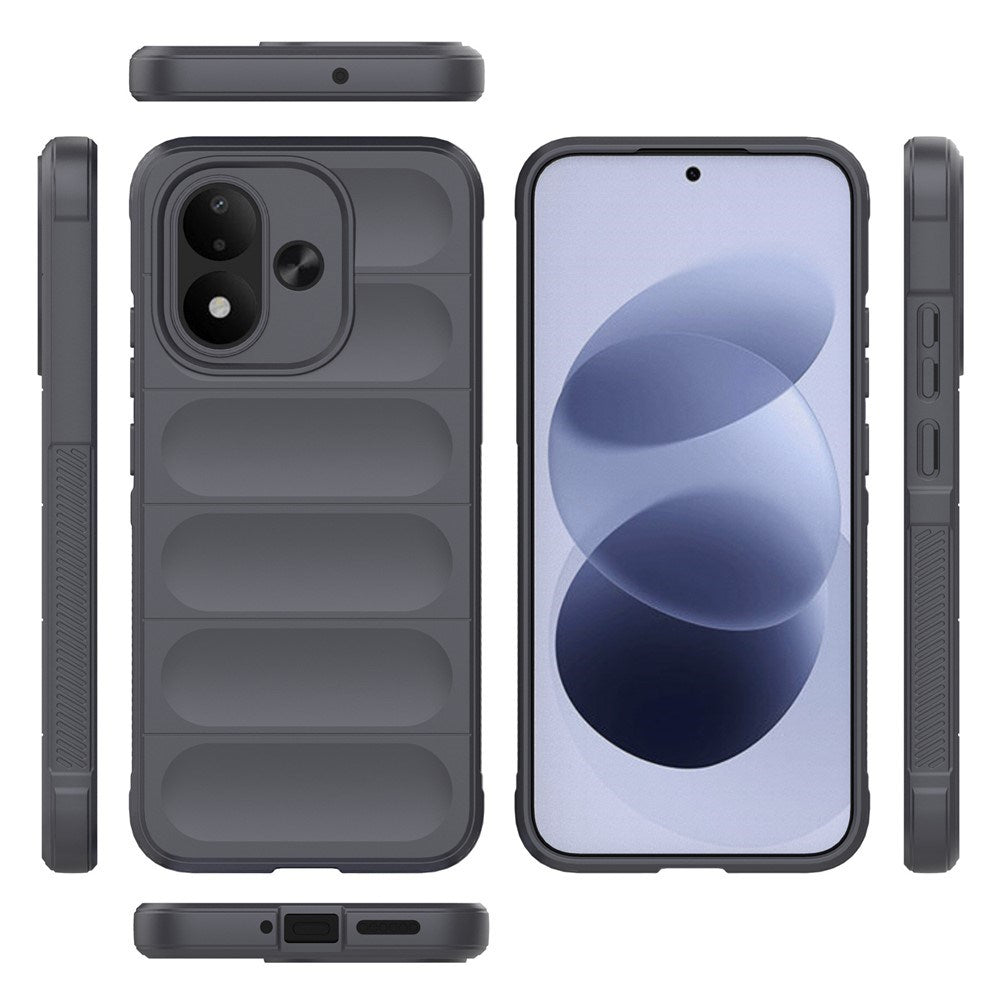Xiaomi Redmi Note 17 (5G) EIDERWOOD Rugged Plast Bagside Cover - Grå