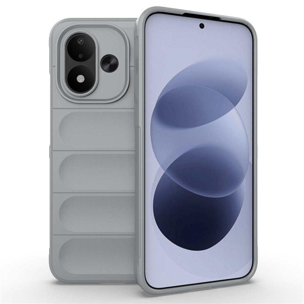 Xiaomi Redmi Note 17 (5G) EIDERWOOD Rugged Plast Bagside Cover - Lysegrå