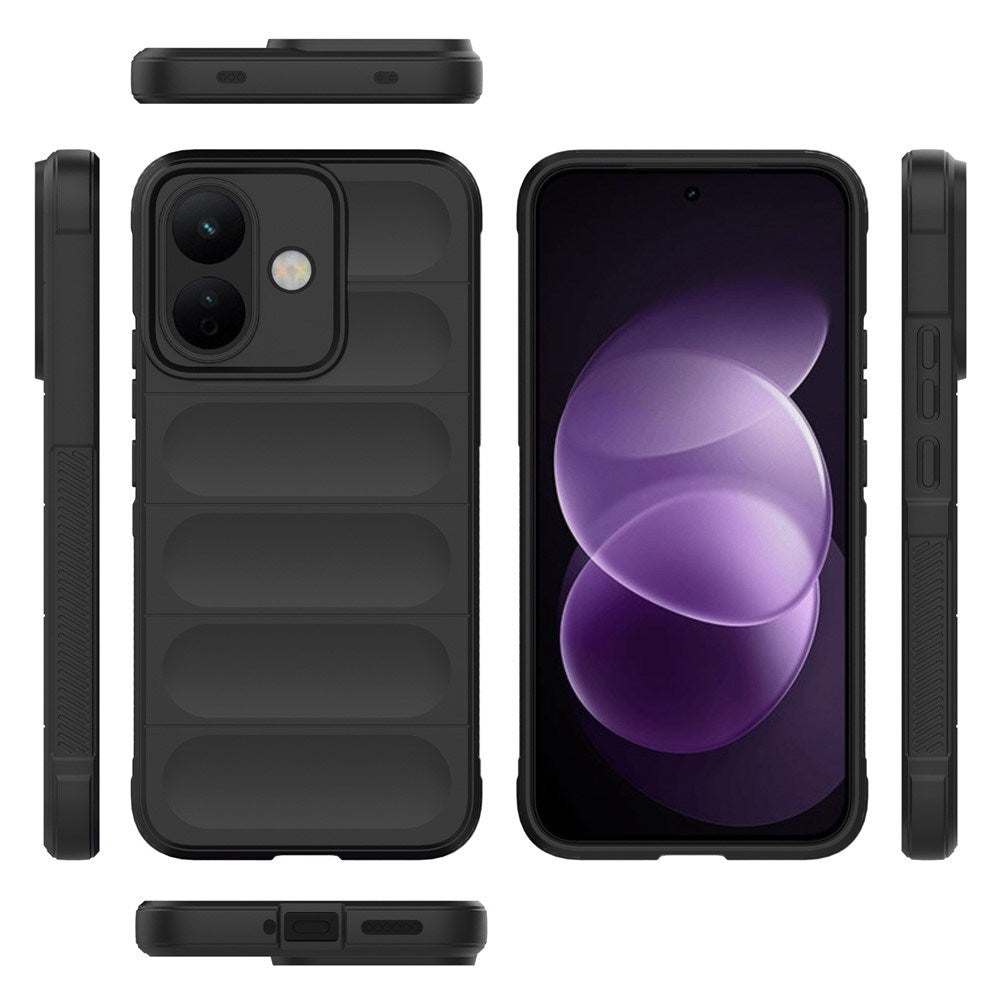 Xiaomi Redmi Note 17 Pro (5G) EIDERWOOD Rugged Plast Bagside Cover - Sort