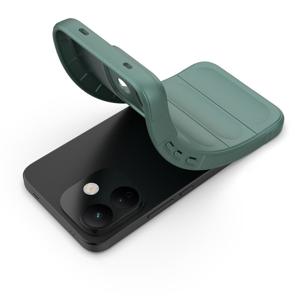 Xiaomi Redmi Note 17 Pro (5G) EIDERWOOD Rugged Plast Bagside Cover - Grøn