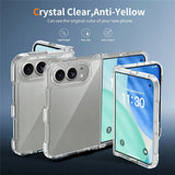 EIDERWOOD iPhone Fold Hybrid Bagsidecover - Gennemsigtig