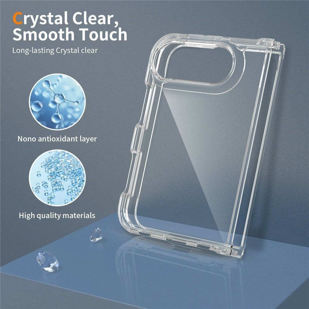 EIDERWOOD iPhone Fold Hybrid Bagsidecover - Gennemsigtig