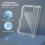 EIDERWOOD iPhone Fold Hybrid Bagsidecover - Gennemsigtig