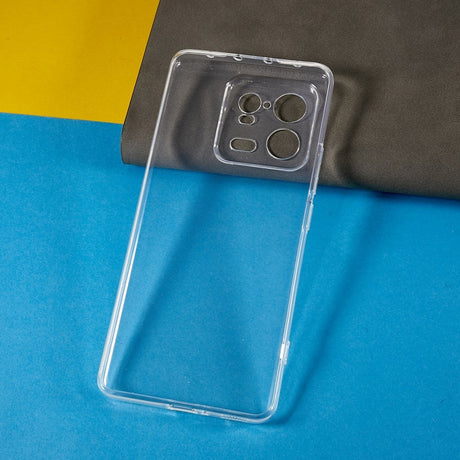 Xiaomi 13 Pro Fleksibelt TPU Plastik Bagside Cover - Gennemsigtig