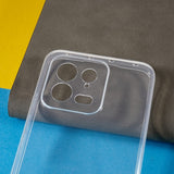 Xiaomi 13 Fleksibelt TPU Plastik Bagside Cover - Gennemsigtig