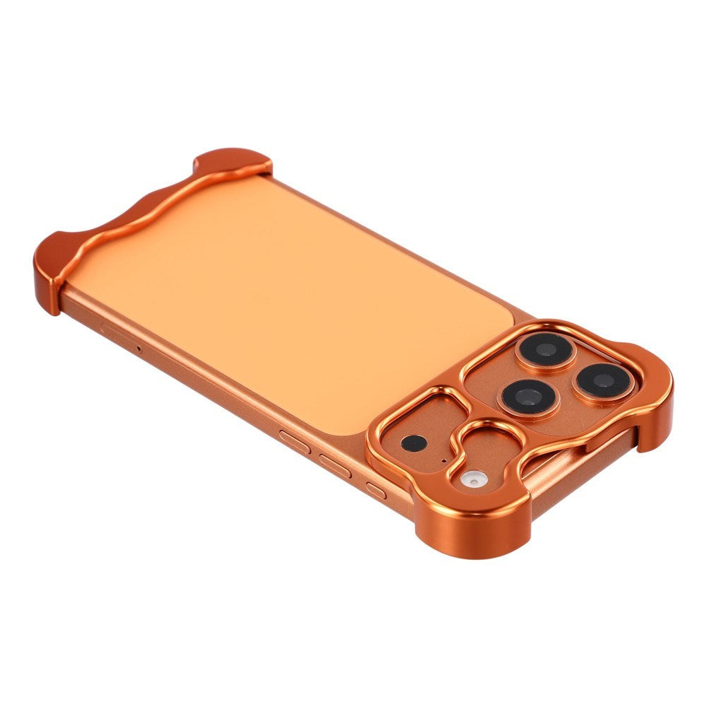 iPhone 18 Pro 2-i-1 Metal Bumper Cover - Orange