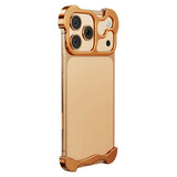 iPhone 18 Pro 2-i-1 Metal Bumper Cover - Orange