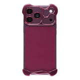 iPhone 18 Pro 2-i-1 Metal Bumper Cover - Lilla