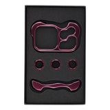 iPhone 18 Pro 2-i-1 Metal Bumper Cover - Lilla