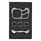 iPhone 18 Pro Max 2-i-1 Metal Bumper Cover - Sølv