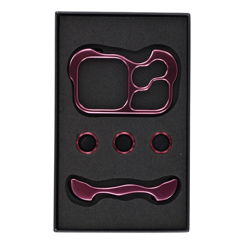 iPhone 18 Pro Max 2-i-1 Metal Bumper Cover - Lilla