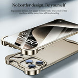 iPhone 18 Pro Max 2-i-1 Metal Bumper Cover - Lilla