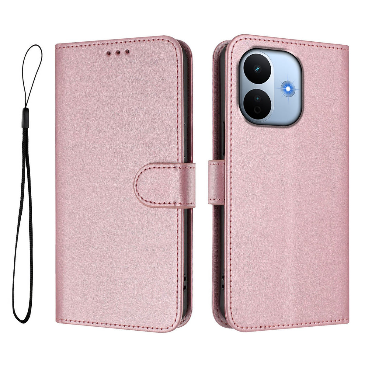 Xiaomi Redmi Note 17 Pro Max (5G) EIDERWOOD Kunstlæder Flip Cover - Lyserød
