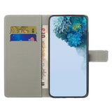 EIDERWOOD Samsung Galaxy S26 FE Flip Mobil Cover inkl. Pung og Ståfunktion - Sovende Ugle