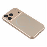 iPhone 18 Pro / 17 Pro EIDERWOOD Hårdt Plast Bagside Cover m. Kamerabeskytter - MagSafe Kompatibel - Guld