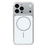 iPhone 15 Pro EIDERWOOD Hårdt Plast Bagside Cover m. Kamerabeskytter - MagSafe Kompatibel - Sølv