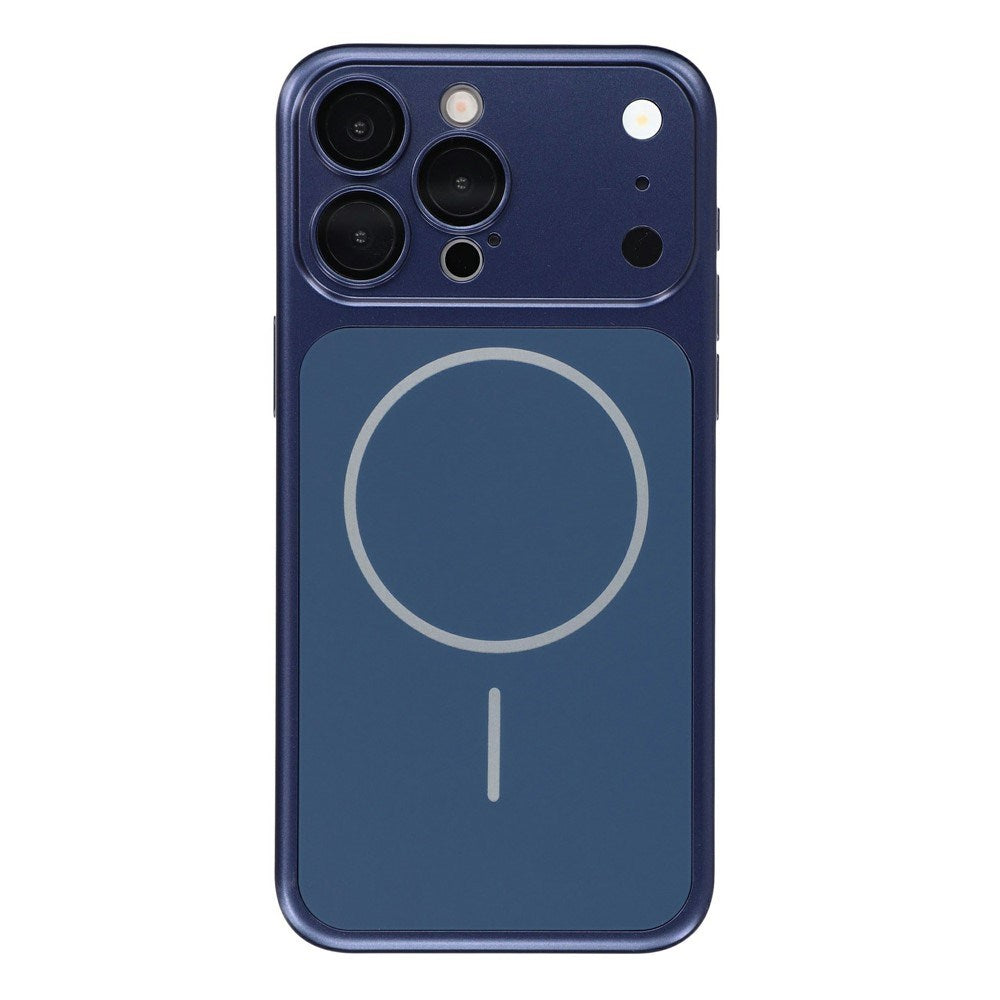 iPhone 14 Pro EIDERWOOD Hårdt Plast Bagside Cover m. Kamerabeskytter - MagSafe Kompatibel - Mørkeblå