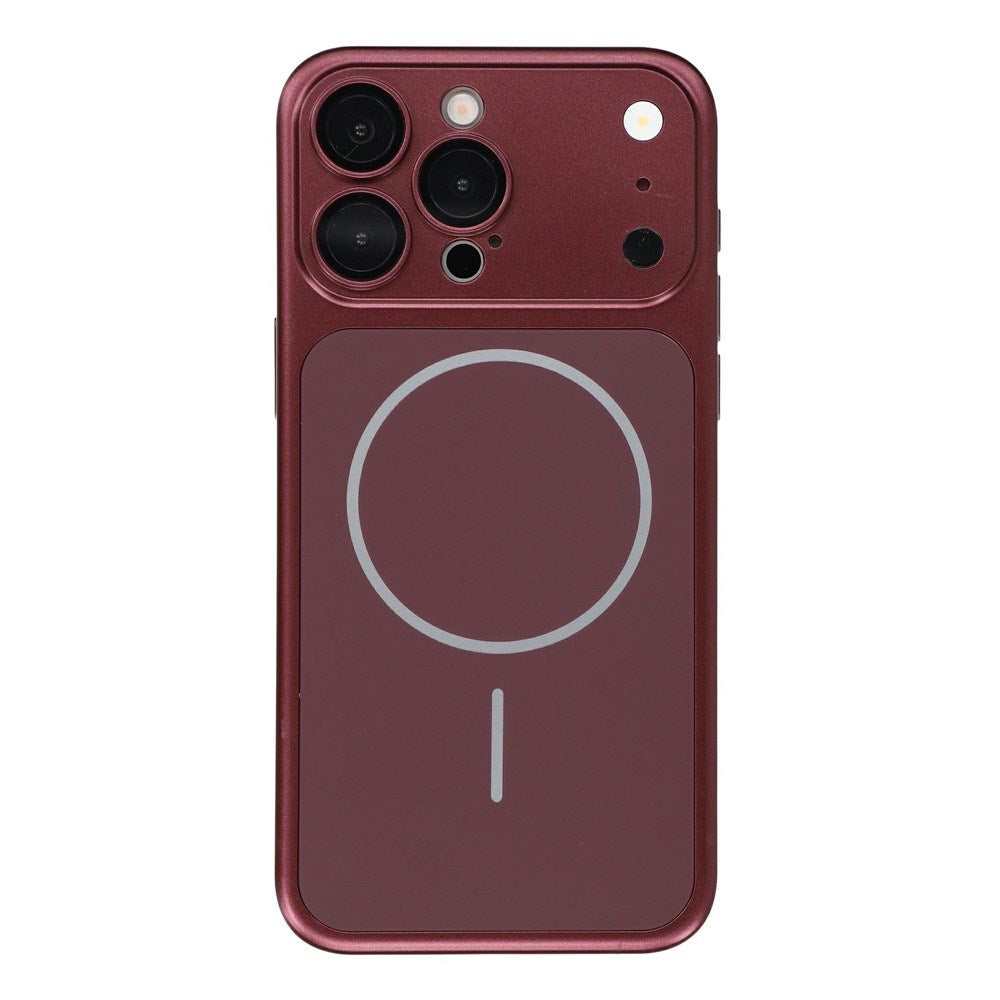 iPhone 14 Pro EIDERWOOD Hårdt Plast Bagside Cover m. Kamerabeskytter - MagSafe Kompatibel - Rød