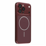 iPhone 14 Pro EIDERWOOD Hårdt Plast Bagside Cover m. Kamerabeskytter - MagSafe Kompatibel - Rød