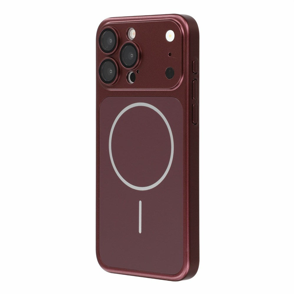 iPhone 14 Pro EIDERWOOD Hårdt Plast Bagside Cover m. Kamerabeskytter - MagSafe Kompatibel - Rød