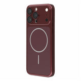iPhone 14 Pro EIDERWOOD Hårdt Plast Bagside Cover m. Kamerabeskytter - MagSafe Kompatibel - Rød