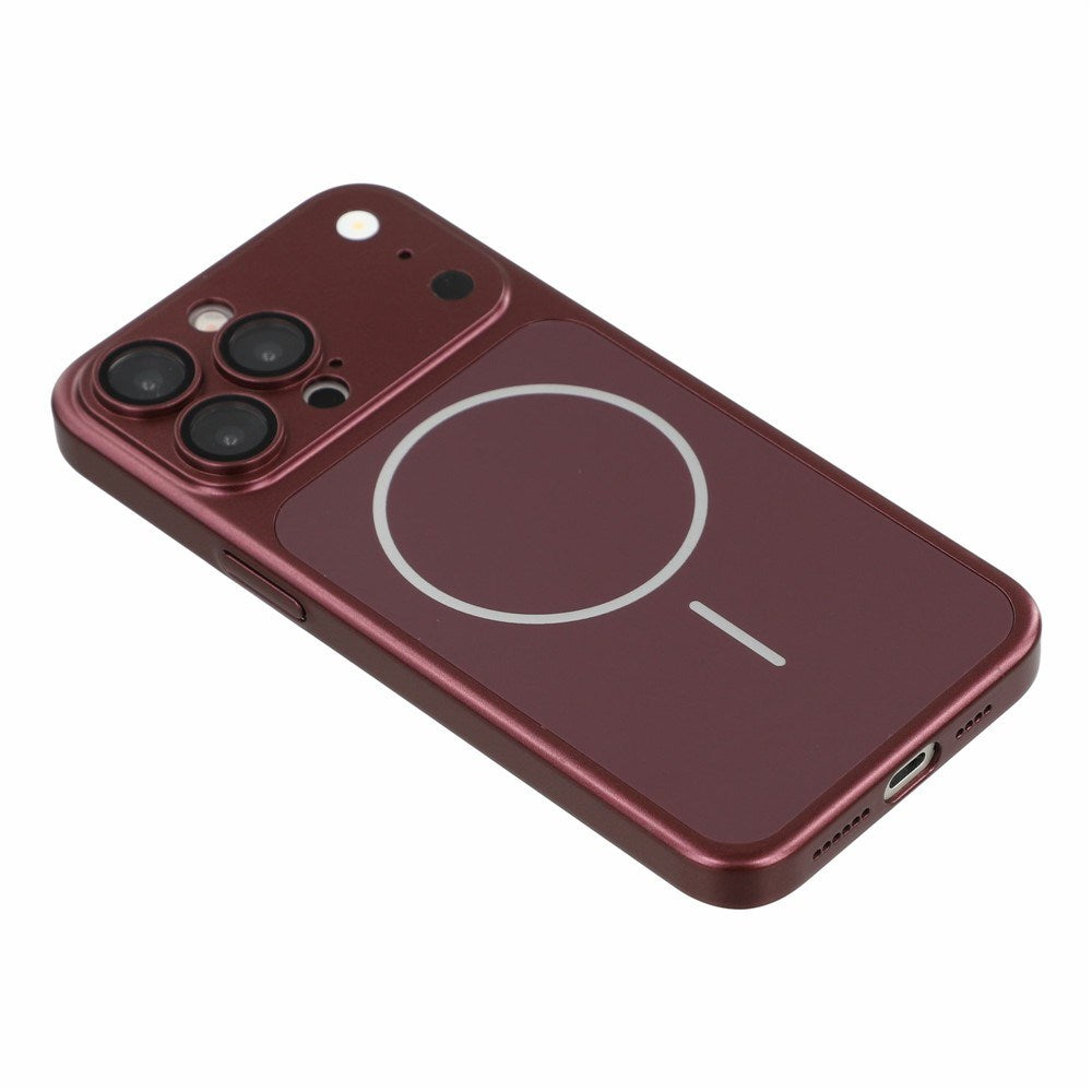 iPhone 14 Pro EIDERWOOD Hårdt Plast Bagside Cover m. Kamerabeskytter - MagSafe Kompatibel - Rød