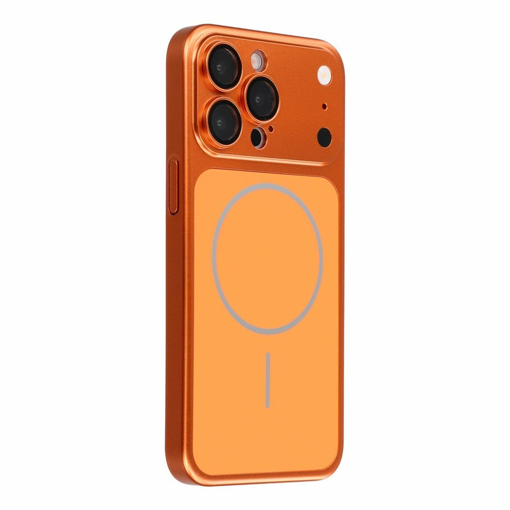 iPhone 14 Pro EIDERWOOD Hårdt Plast Bagside Cover m. Kamerabeskytter - MagSafe Kompatibel - Orange