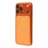 iPhone 14 Pro EIDERWOOD Hårdt Plast Bagside Cover m. Kamerabeskytter - MagSafe Kompatibel - Orange