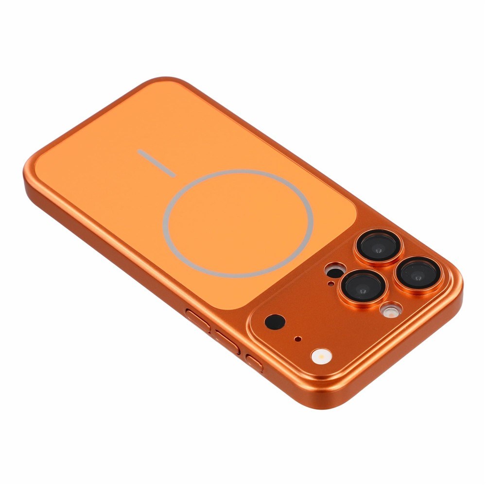 iPhone 14 Pro EIDERWOOD Hårdt Plast Bagside Cover m. Kamerabeskytter - MagSafe Kompatibel - Orange