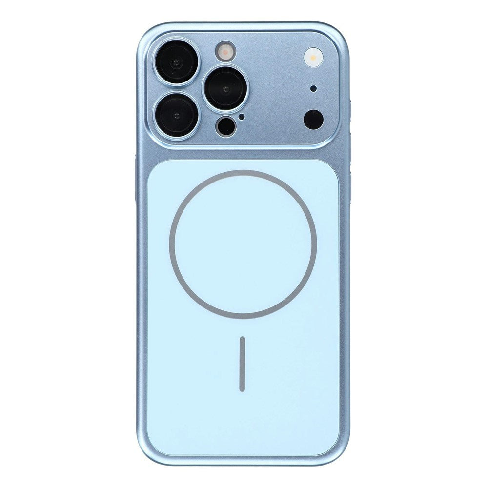 iPhone 14 Pro EIDERWOOD Hårdt Plast Bagside Cover m. Kamerabeskytter - MagSafe Kompatibel - Blå