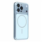 iPhone 14 Pro EIDERWOOD Hårdt Plast Bagside Cover m. Kamerabeskytter - MagSafe Kompatibel - Blå