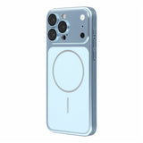 iPhone 14 Pro EIDERWOOD Hårdt Plast Bagside Cover m. Kamerabeskytter - MagSafe Kompatibel - Blå