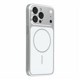 iPhone 14 Pro EIDERWOOD Hårdt Plast Bagside Cover m. Kamerabeskytter - MagSafe Kompatibel - Sølv