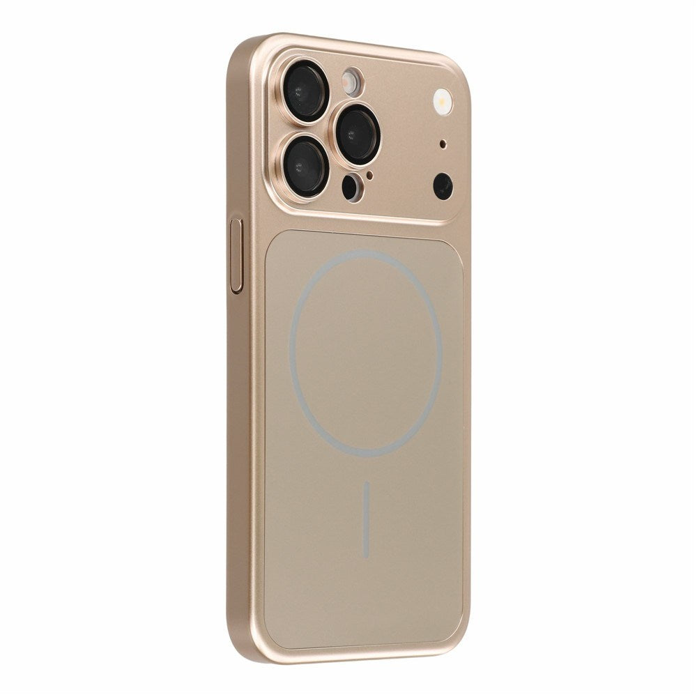 iPhone 14 Pro EIDERWOOD Hårdt Plast Bagside Cover m. Kamerabeskytter - MagSafe Kompatibel - Guld