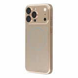 iPhone 14 Pro EIDERWOOD Hårdt Plast Bagside Cover m. Kamerabeskytter - MagSafe Kompatibel - Guld