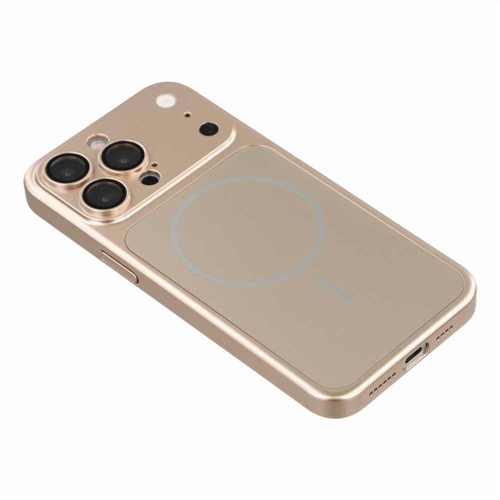 iPhone 14 Pro EIDERWOOD Hårdt Plast Bagside Cover m. Kamerabeskytter - MagSafe Kompatibel - Guld