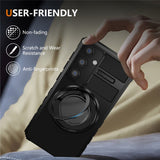 EIDERWOOD Samsung Galaxy S26 FE / S25 Håndværker Case m. Magnetisk Kickstand - Sort