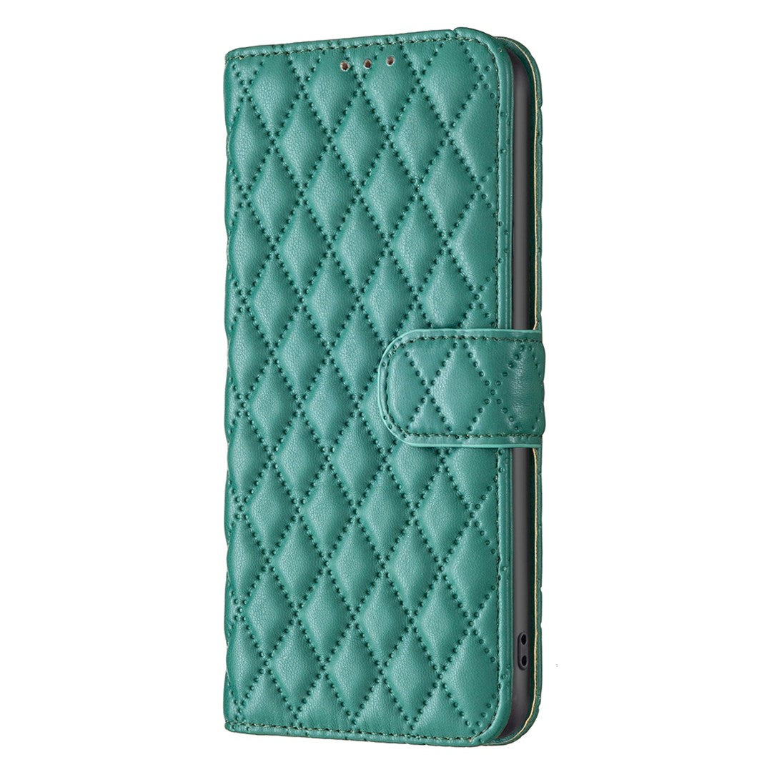 Google Pixel 11a EIDERWOOD Tekstureret Kunstlæder Flip Cover - Grøn