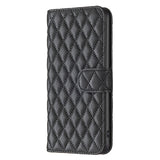Google Pixel 11a EIDERWOOD Tekstureret Kunstlæder Flip Cover - Sort