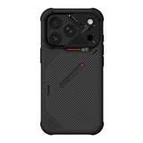 AULUMU iPhone 18 Pro / 17 Pro Aramid Fiber Cover inkl. Kamerabeskyttelse - MagSafe Kompatibel - Sort