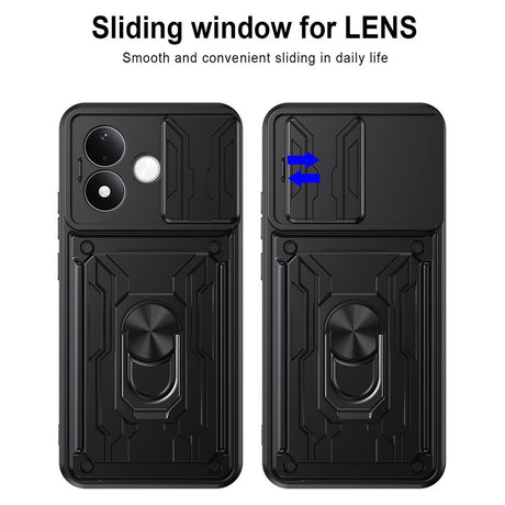 Xiaomi Redmi Note 17 Pro (5G) EIDERWOOD Hybrid Håndværker Cover m. Cam Slider - Sort